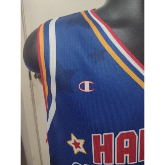Champion Harlem Globetrotters Basketball Jersey Mens XL Big Easy #52 Blue - Picture 3 of 10